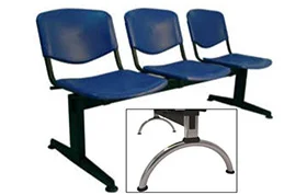 Banqueta Iso Polipropileno, Pata Luna 2, 3, 4, 5 y 6 Cuerpos