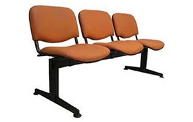 Banqueta Iso, Pata Recta, Tapizada 2, 3, 4, 5 y 6 Cuerpos