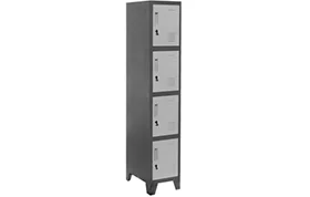 Locker Acero Importado 1 Cuerpo, 4 Casilleros