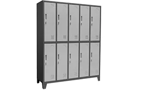 Locker Acero Importado 5 Cuerpos, 10 Casilleros