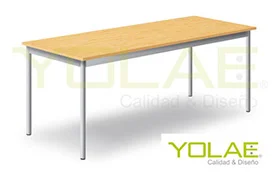 Mesa para Casino Color Blanco o Madera Roble Claro8 Personas