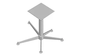 Base Mesa Cruzeta Superior de Cuadrado 1,20 mts. 5 Puntas