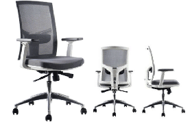 Silla Ejecutiva Modelo Focus Blanca
