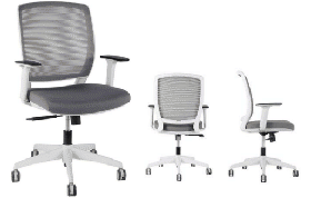 Silla Ejecutiva Modelo Job Gris