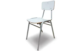 Silla Casino Color BlancoDoble Travesaño