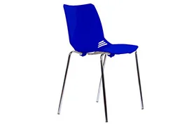 Silla Casino Race Azul Polipropileno