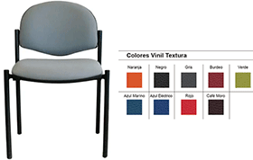 Silla 870 Respaldo y Asiento Tapiazado