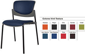 Silla Alice Respaldo y Asiento Tapizado