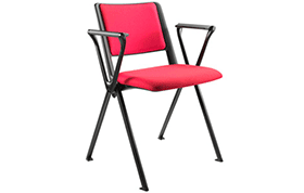 Silla Visita Relotution Tapizada con Brazos