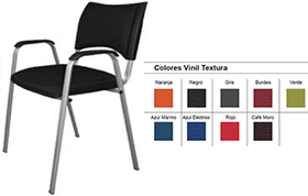 Silla Spring Tapizada Brazos